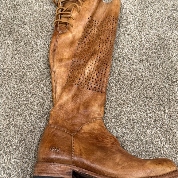 BED|STU Tan Heeled Boots - Picture 2 of 8